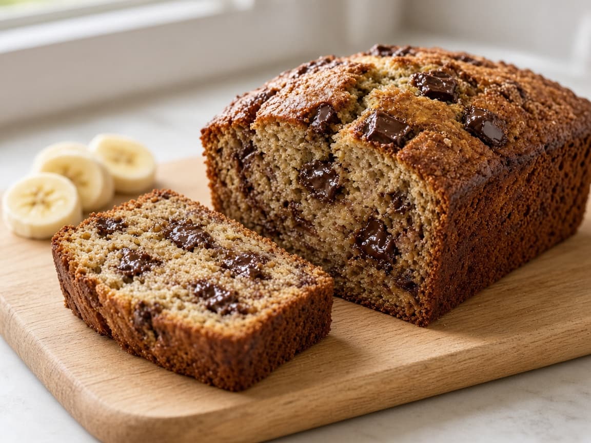 Chocolate Chunk Banana Bread