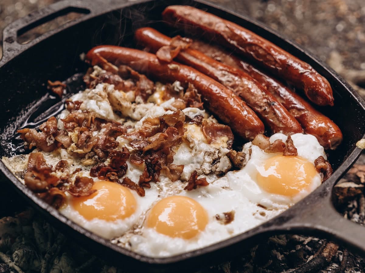 Dutch Oven Mountain Man Breakfast