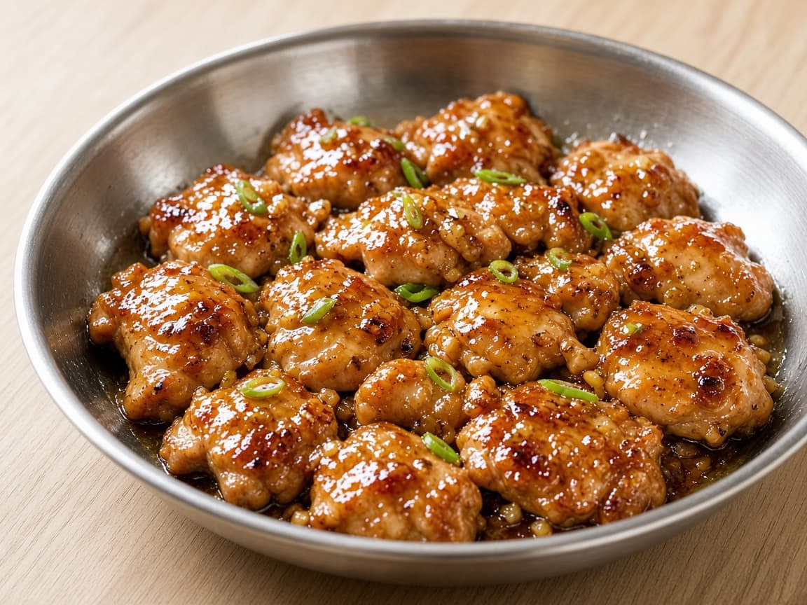 Honey Garlic Chicken Thighs