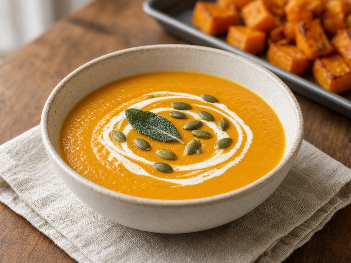 Roasted Butternut Squash Soup