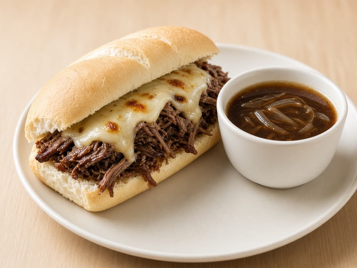 Slow Cooker French Dip